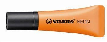 Zakreślacz STABILO NEON 72/54 pomarańczowy neon 2-5mm