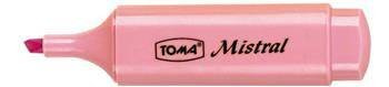 ZAKREŚLACZ TOMA MISTRAL TO-334 RÓŻ PASTEL RÓŻOWY PASTEL 1-5MM