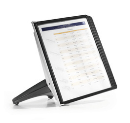 SYSTEM PREZENTACYJNY Z 5 PANELAMI A4 DURABLE SHERPA SOHO TABLE 554001 CZARNY