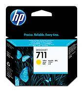 TUSZ ORYGINALNY HP711 CZ132A YELLOW 29 ML