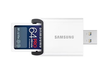 SAMSUNG KARTA PAMIĘCI SD MB-SY64SB/WW 64GB PRO ULTIMATE + CZYTNIK