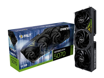 PALIT KARTA GRAFICZNA GEFORCE RTX 5070 GAMING PRO 12GB GDDR7 192BIT 3DP/HDMI