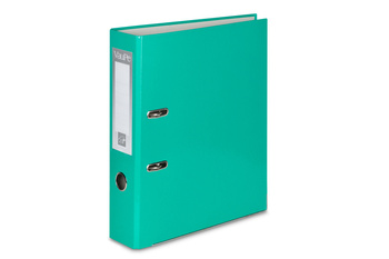 SEGREGATOR A4 TEKTURA VAUPE FCK 50MM 062/05 TURKUSOWY DŹWIGNIOWY