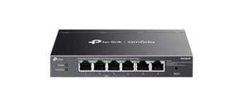 TP-LINK PRZEŁĄCZNIK OMADA 6-PORT ES206GP  EASY MANAGED SWITCH WITH 4-PORT POE+    PORT: 4× GIGABIT POE+ PORTS, 2X GIGABIT NON-POE PORTS
