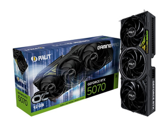 PALIT KARTA GRAFICZNA GEFORCE RTX 5070 GAMING PRO OC 12GB GDDR7 192BIT 3DP/HDMI