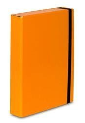 TECZKA Z GUMKĄ VAUPE CARIBIC 341/16 POMARAŃCZOWA PP 2MM 50MM