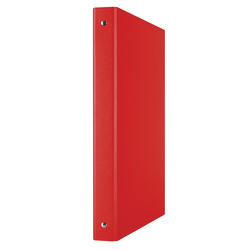 SEGREGATOR A4 PP DONAU RINGOWY 4R/20MM CZERWONY