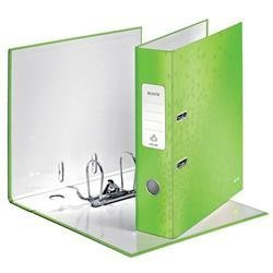 Segregator A4 laminowany LEITZ WOW 80mm 10050054 zielony