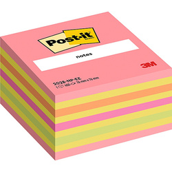 KARTECZKI SAMOPRZYLEPNE 76X76MM 3M POST-IT® 2028-NP CUKIERKOWE RÓŻOWE 450 KART