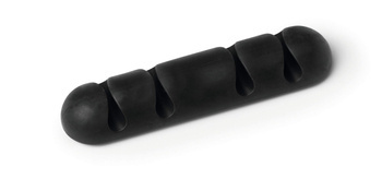 KLIPS NA KABEL SAMOPRZYLEPNY DURABLE CAVOLINE CLIP 504037 GRAFITOWY 2 SZTUKI