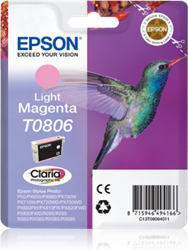 TUSZ ORYGINALNY EPSON T0806 C13T08064011 LIGHT MAGENTA 7,4 ML